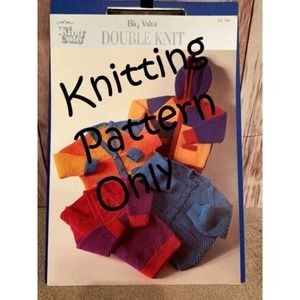 New King Cole KC765 Big Value DK Child Jacket Cardigan Sweater Knitting Pattern